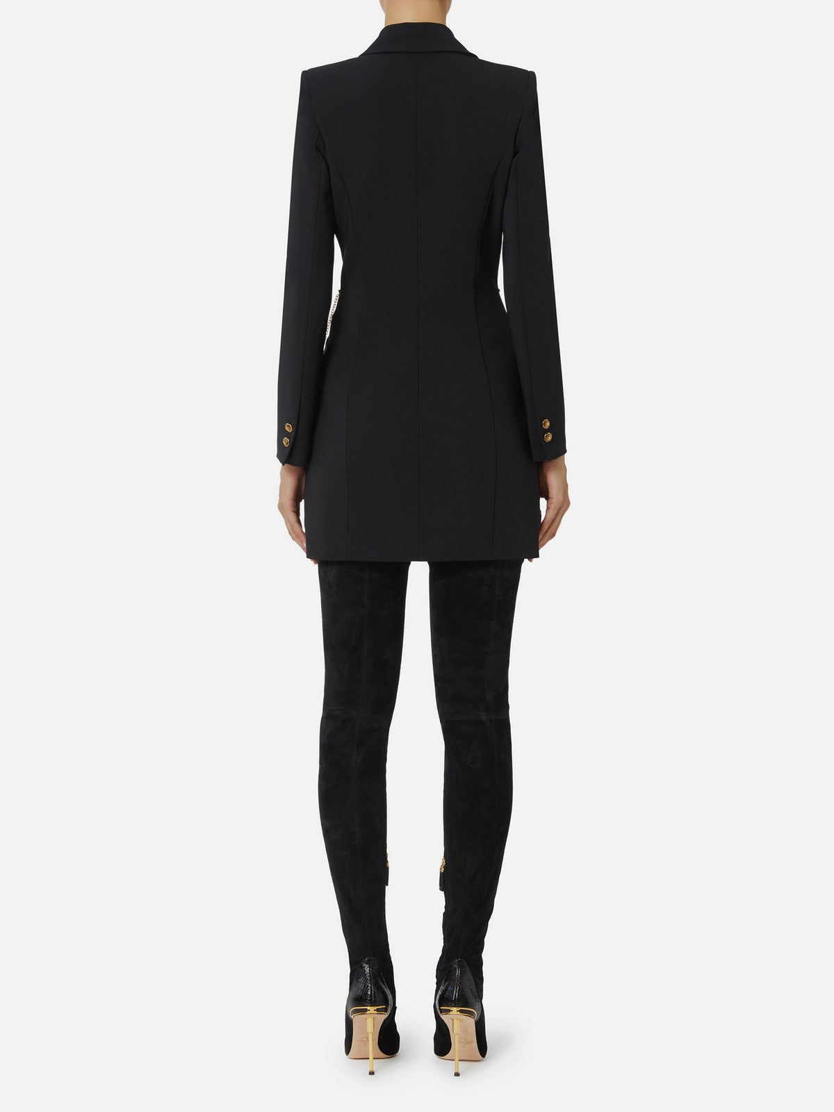 ELISABETTA FRANCHI Abito Donna  AB89657E2 110 Nero gioboutiqueweb