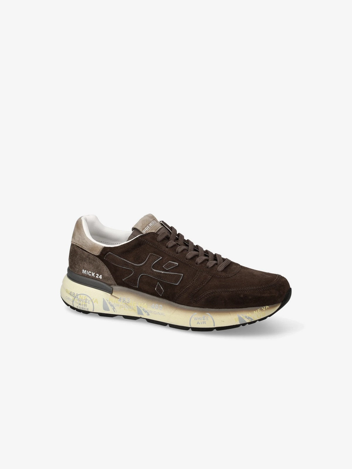 PREMIATA Sneaker Uomo  MICK VAR 7898 BROWN gioboutiqueweb