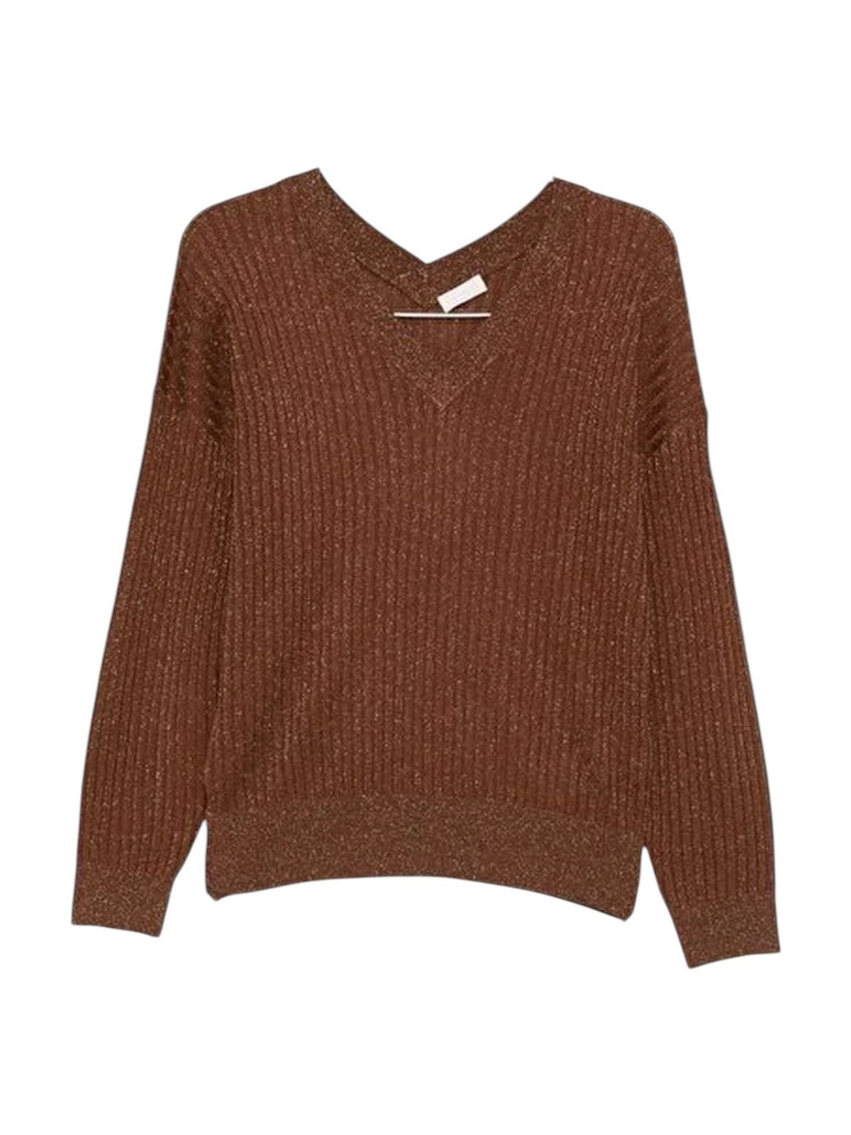 LIU JO WHITE Maglione Donna  MF5390MS46J A4305 Toasted coconut met