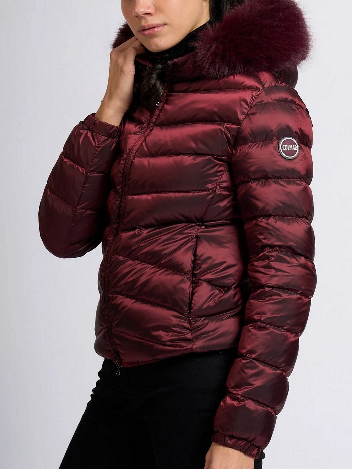 COLMAR Piumino Donna  2219E 2YO 44 DARK PASSION gioboutiqueweb