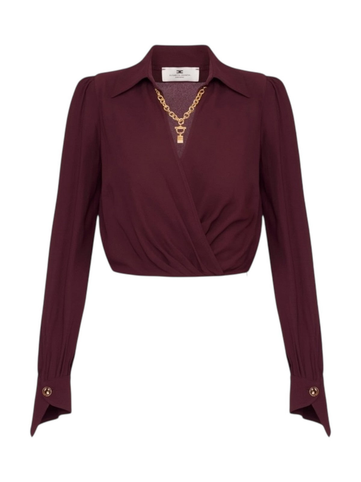 ELISABETTA FRANCHI Camicia Donna  CAT0256E2 EA4 MERLOT