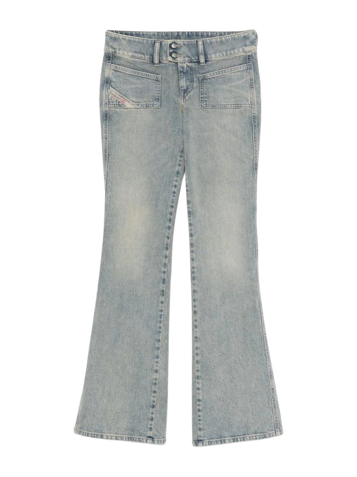 DIESEL Jeans Donna D-HUSH L.32 PANTALONI A13820 09N33 01 900 - DENIM gioboutiqueweb