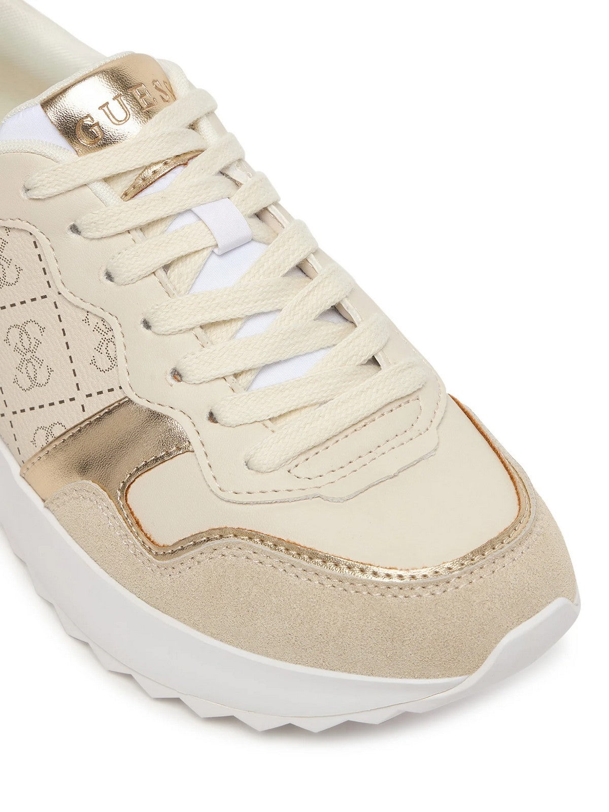 GUESS Sneaker Donna VINSA5 FLPVN5 FAL12 BEIBR BEIGE BROWN gioboutiqueweb
