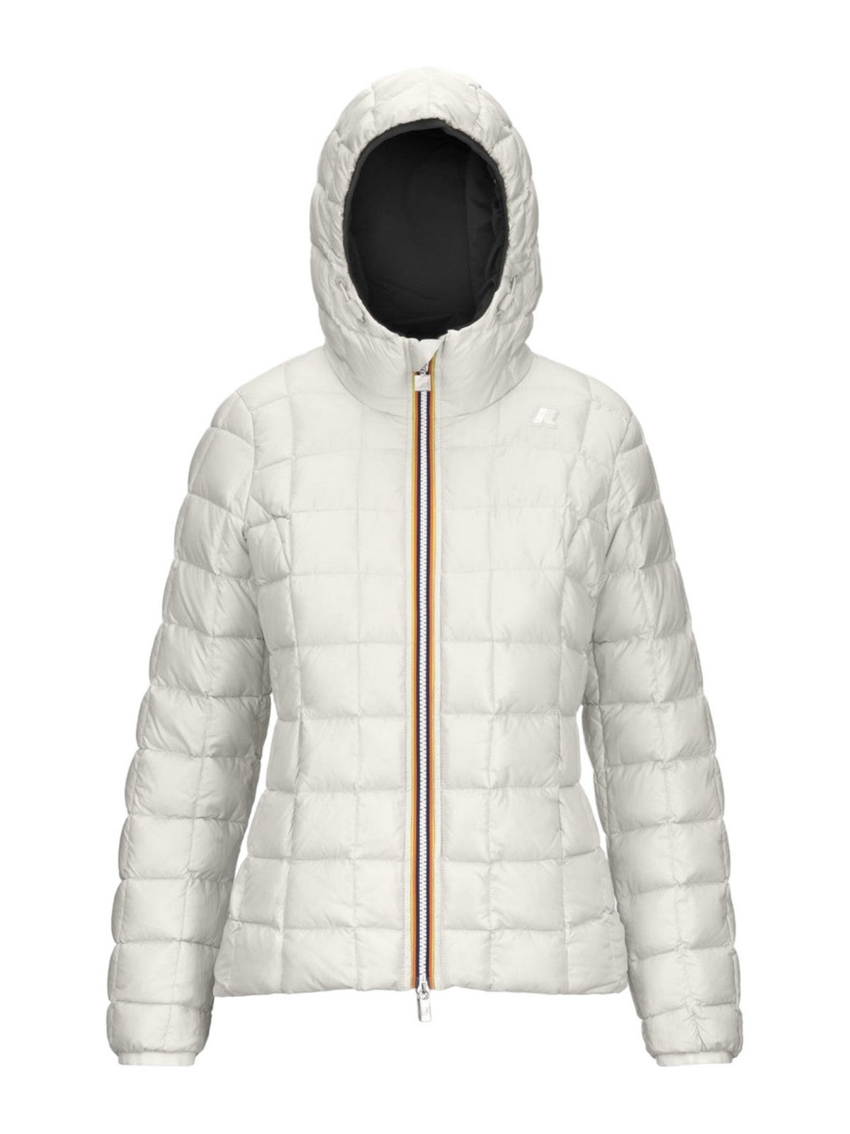 K-WAY Giubbino Donna LILY ST THERMO DOUBLE K8127XW ALR BLACK PURE - WHITE G gioboutiqueweb