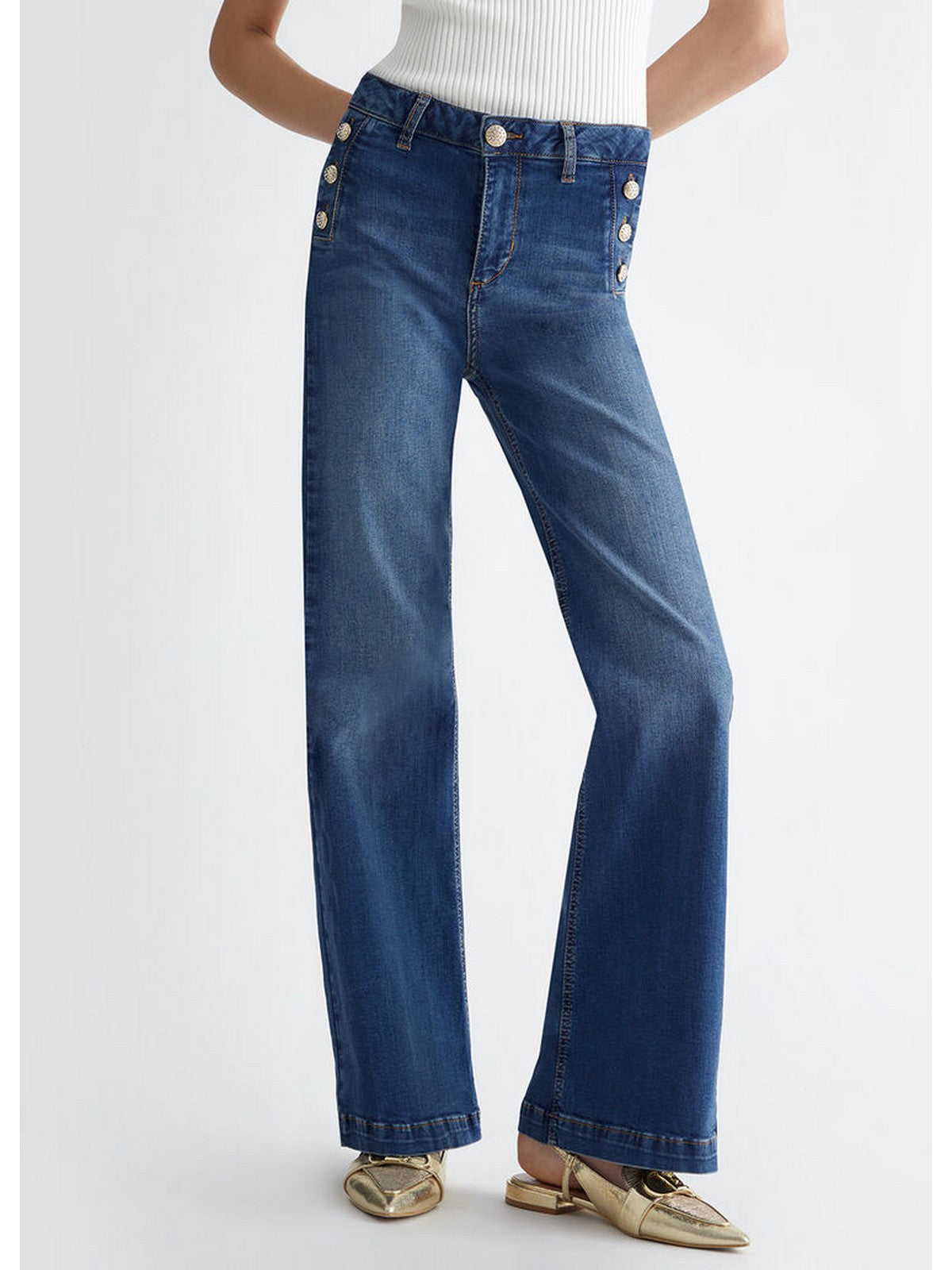 Liu Jo Blue Denim Jeans Woman UA4131D4874 78667 Azul