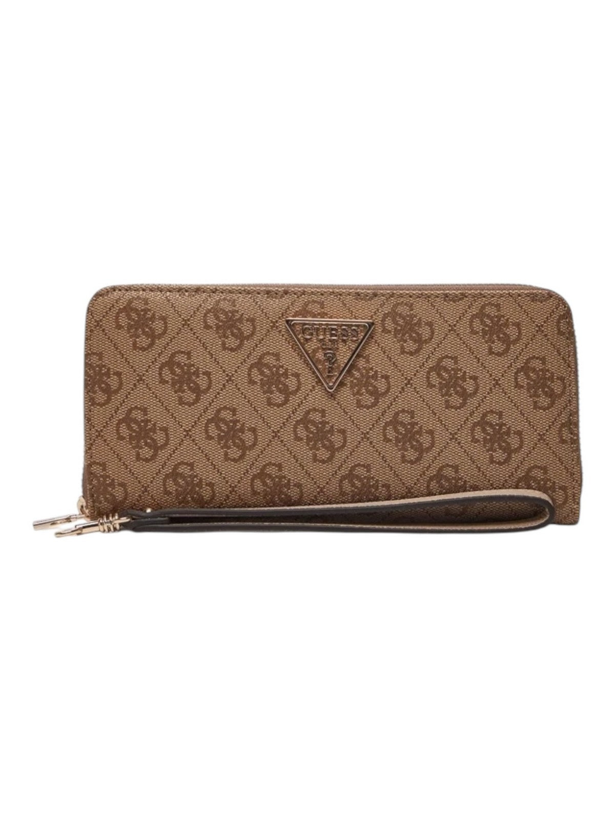 GUESS Portafoglio Donna LAUREL SLG LARGE ZIP AROUND SWSG85 00146 LTL Marrone gioboutiqueweb