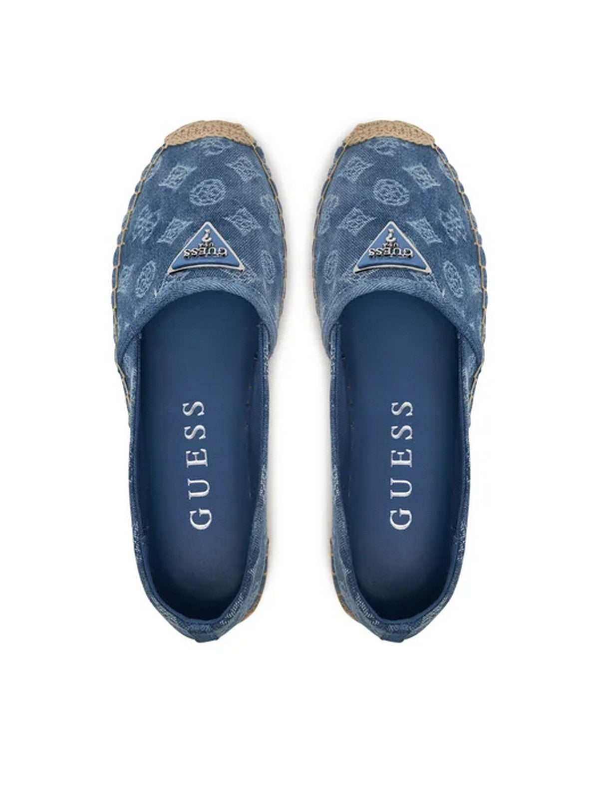GUESS Espadrillas Donna JOLANDON FLJDNN DEN14 BLUE Blu gioboutiqueweb