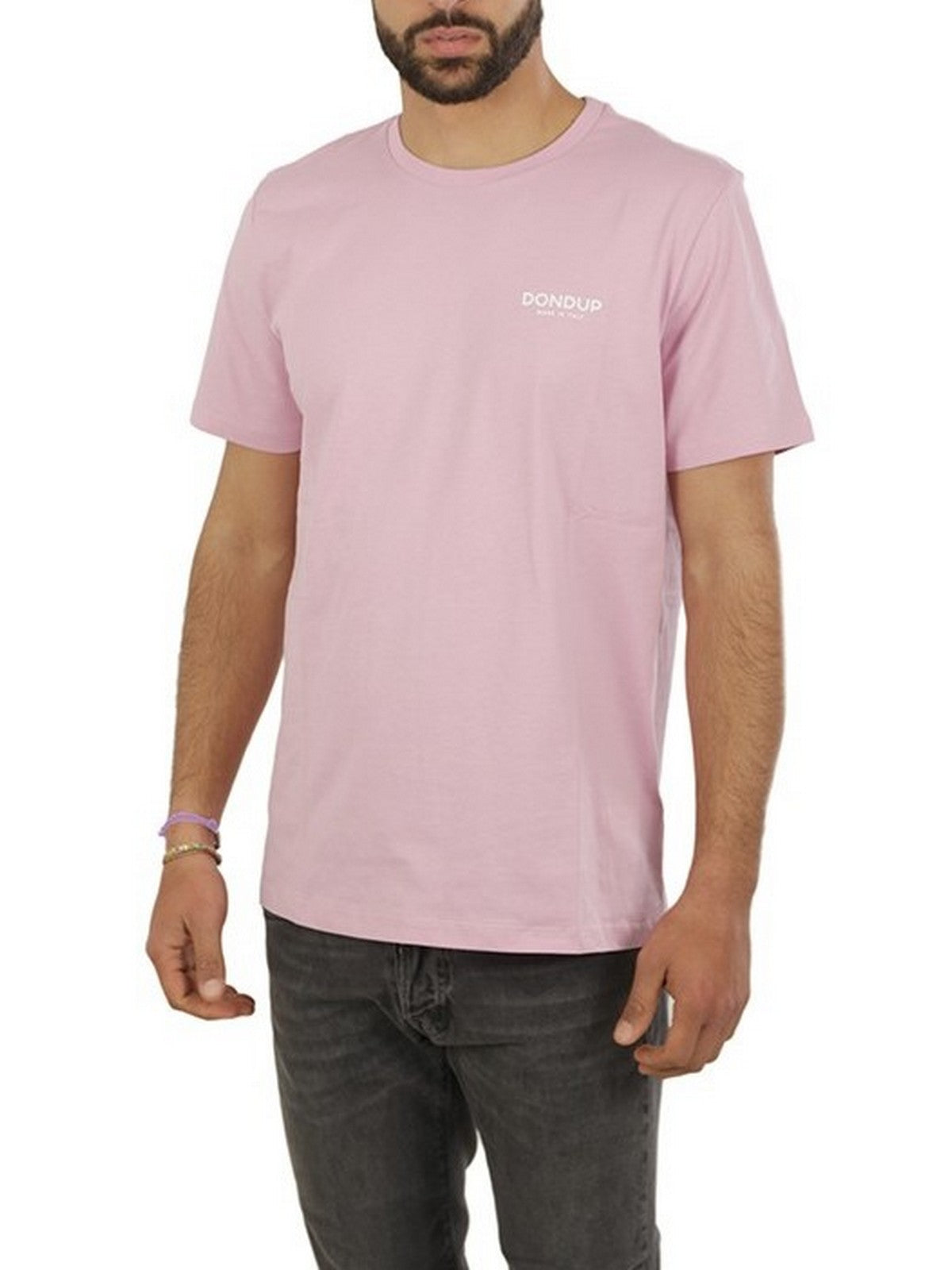 DONDUP T-shirt and Men's Polo Us198 JF0309U HN5 583 Rosa