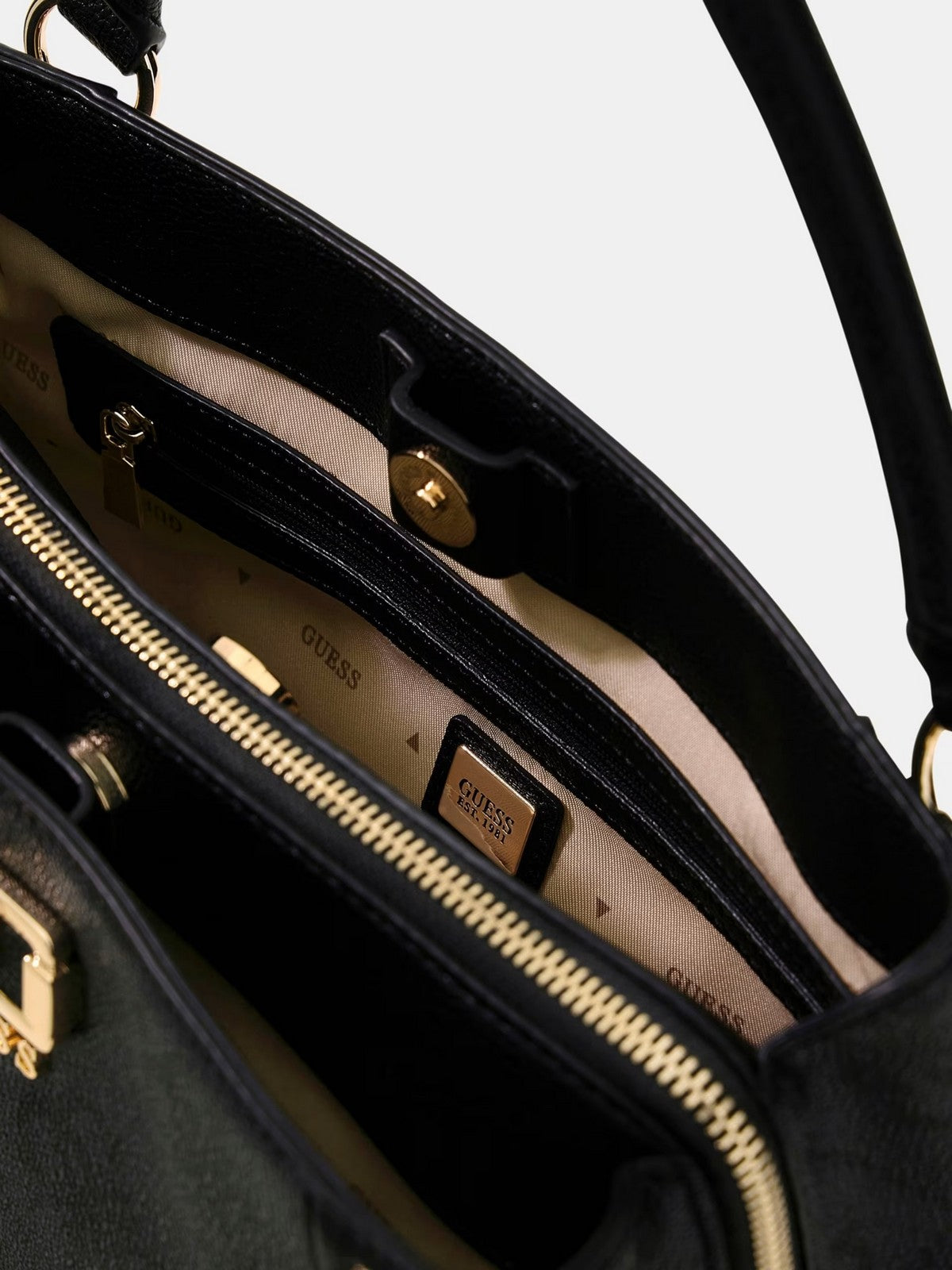 GUESS Borsa Donna KARNILLA LOGO GFRIEND SATHEL HWOS99 01060 CLO COAL LOGO gioboutiqueweb