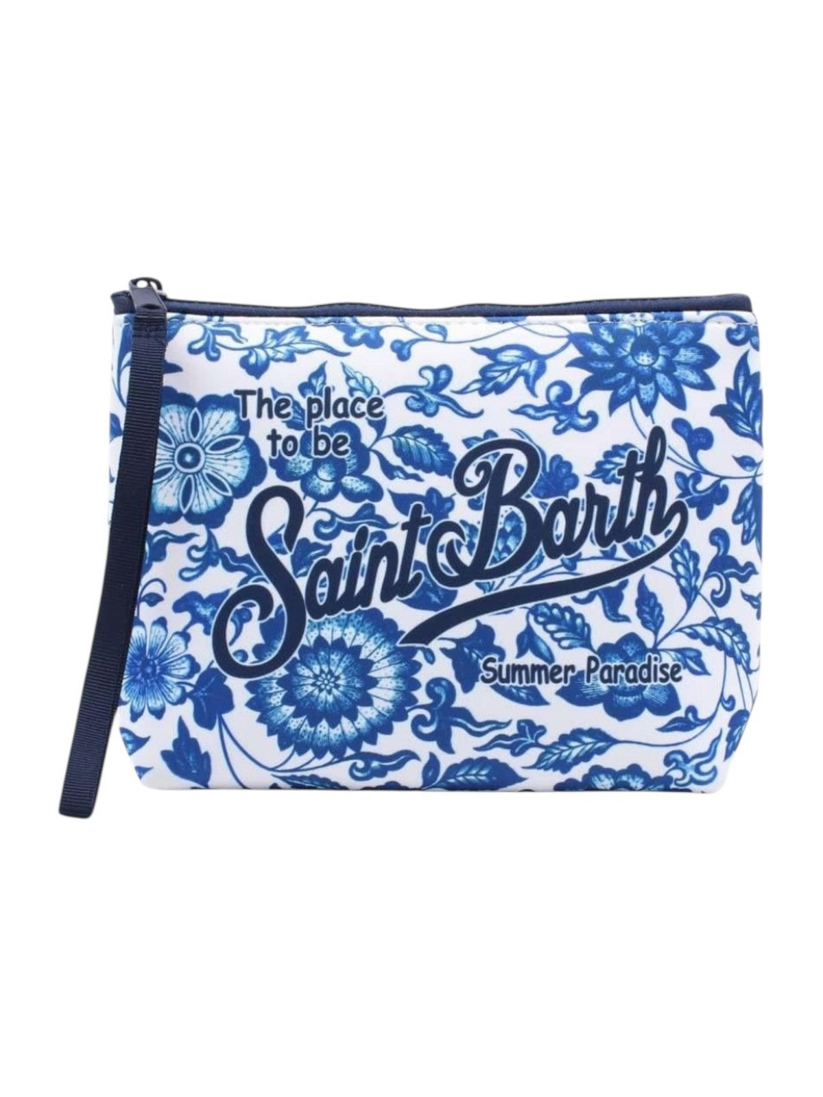 MC2 SAINT BARTH Pochette Unisex adulto  ALINE 00777L MAJ TOILE FLW 01 gioboutiqueweb