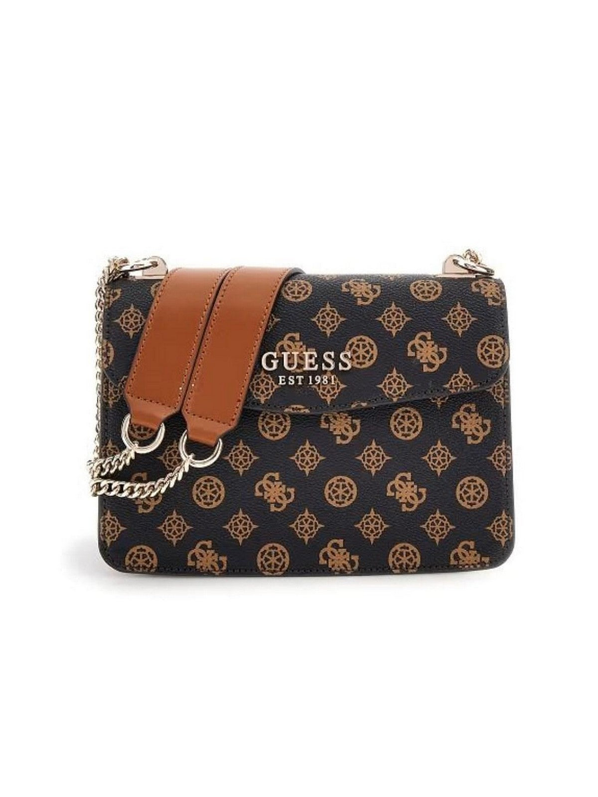 GUESS Borsa Donna Evelune Girlfriend S HWPC93 53210 MOM Marrone gioboutiqueweb