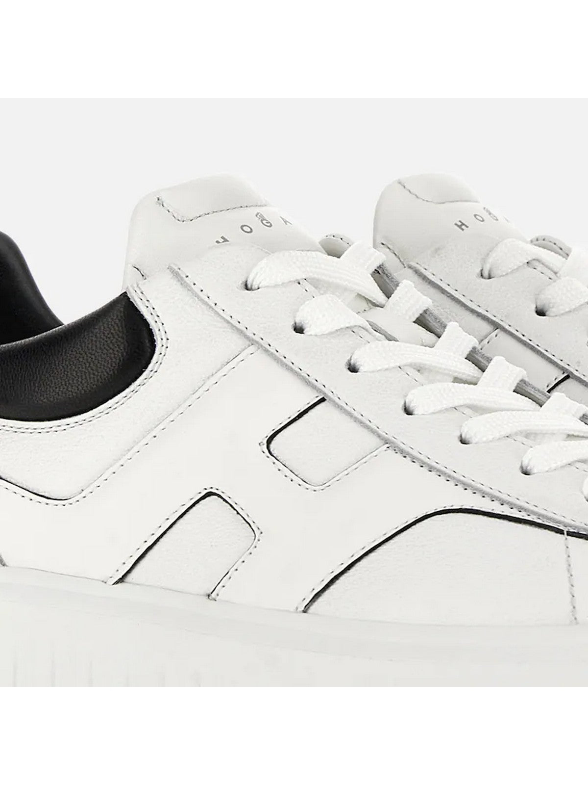 HOGAN Sneaker Uomo  HXM6450FE93UY80001 B001(BIANCO)+B999(NERO) gioboutiqueweb
