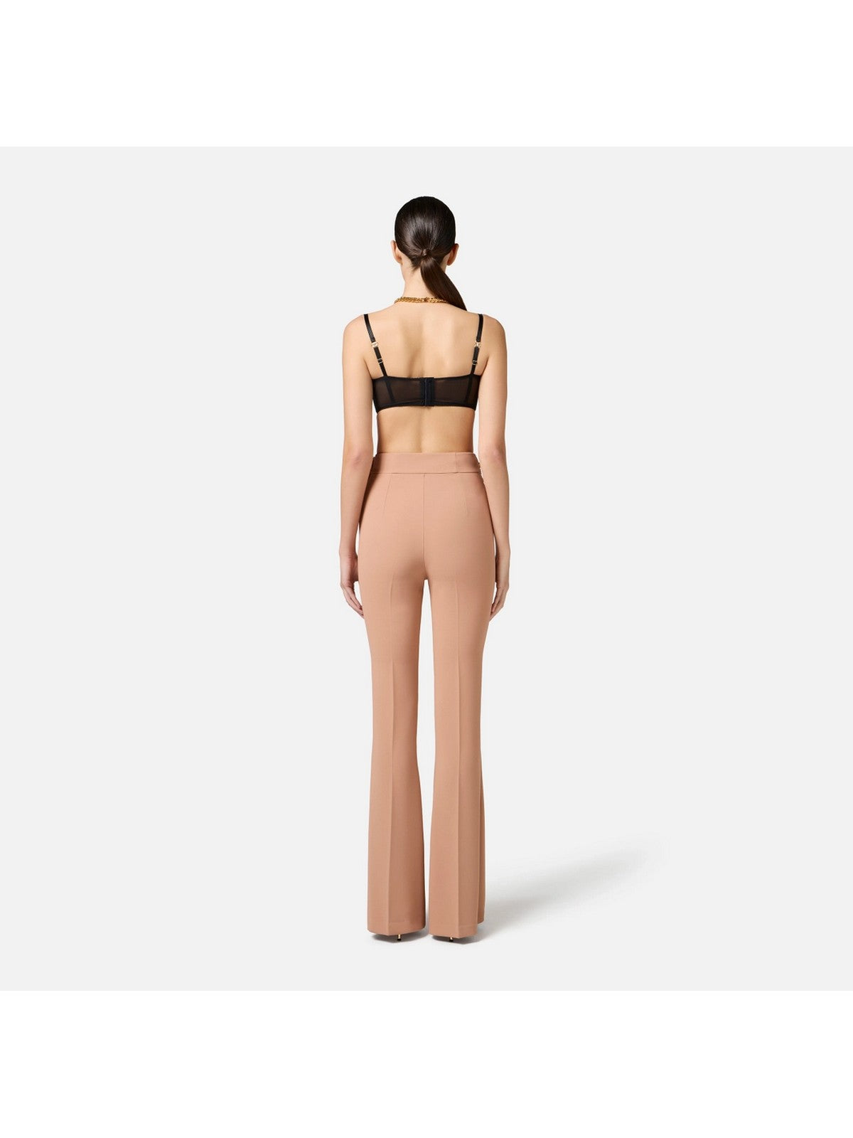 ELISABETTA FRANCHI Pantalone Donna  PA08551E2-283 Beige gioboutiqueweb