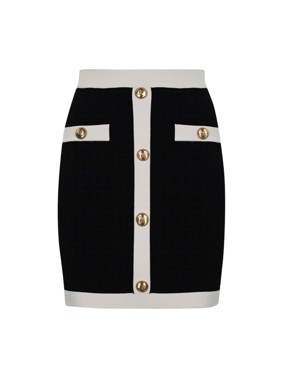 ELISABETTA FRANCHI Woman skirt GK98B42E2 110 Black