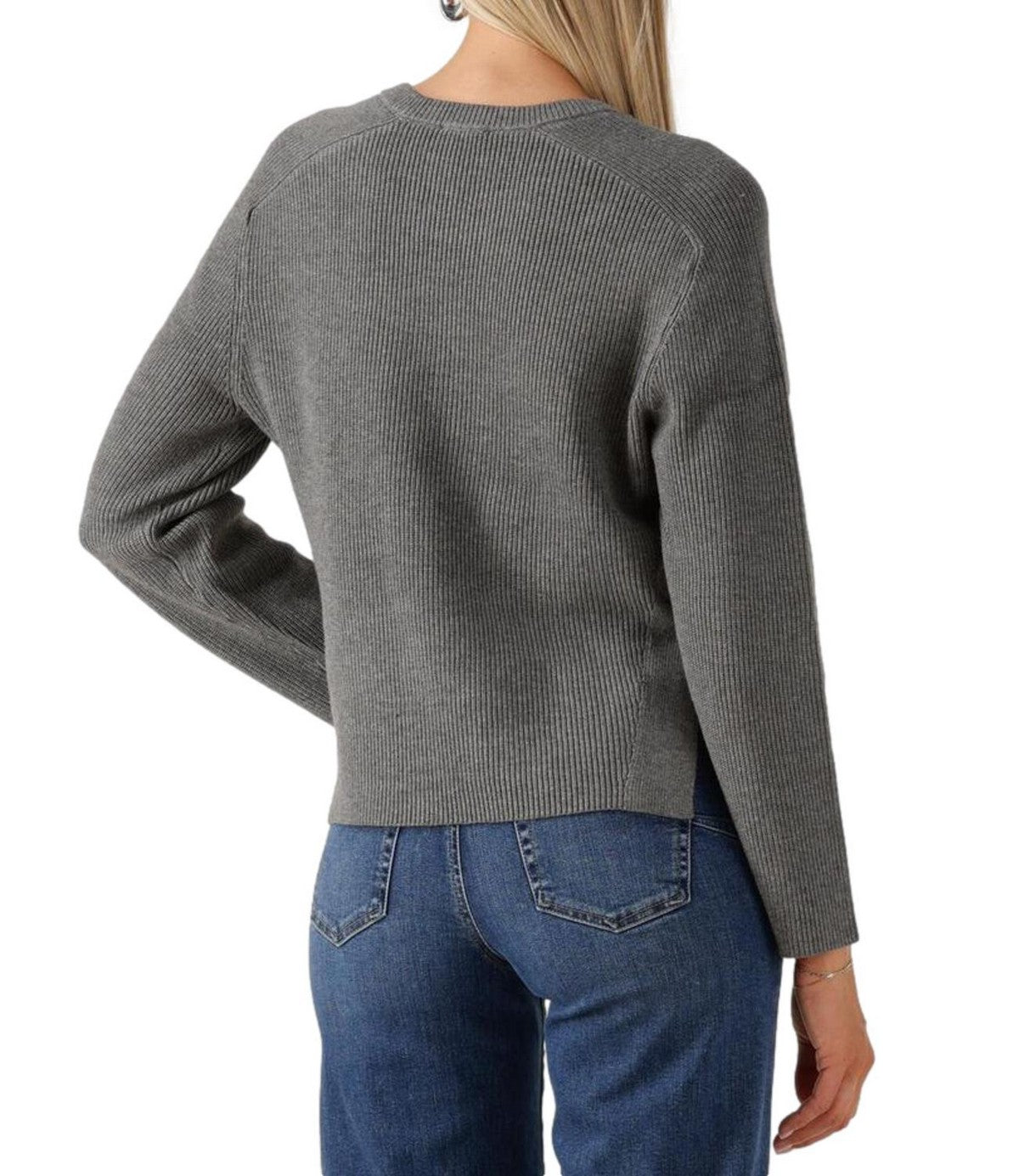 LIU JO WHITE Maglione Donna  MF5396MS99E 02050 GRIGIO MD.MELANGE
