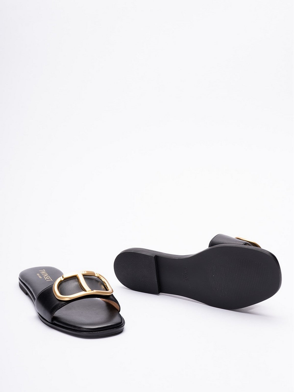 Twinset Ciabatta Donna 241TCP12A 00006 Black