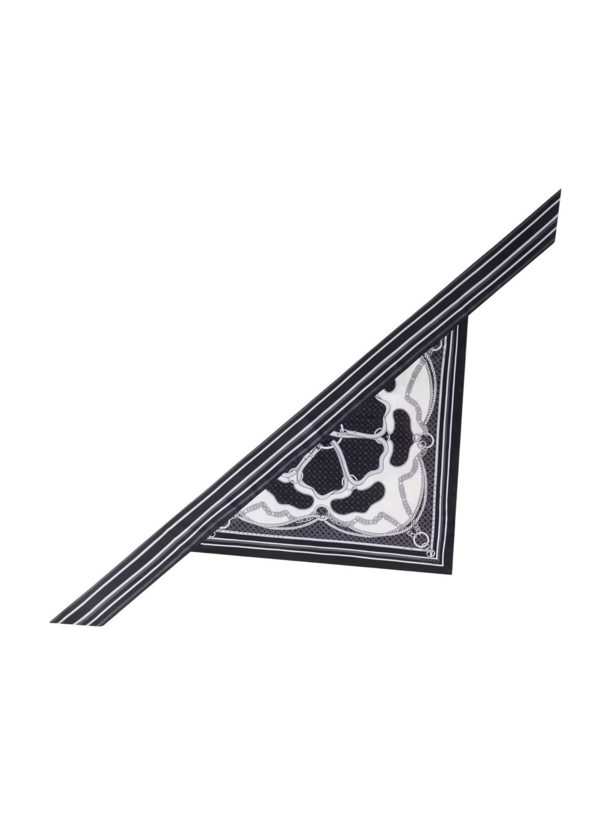 GUESS Foulard Donna PRINTED BANDANA 70 X 70 AW5489 POL03 BLA BLACK