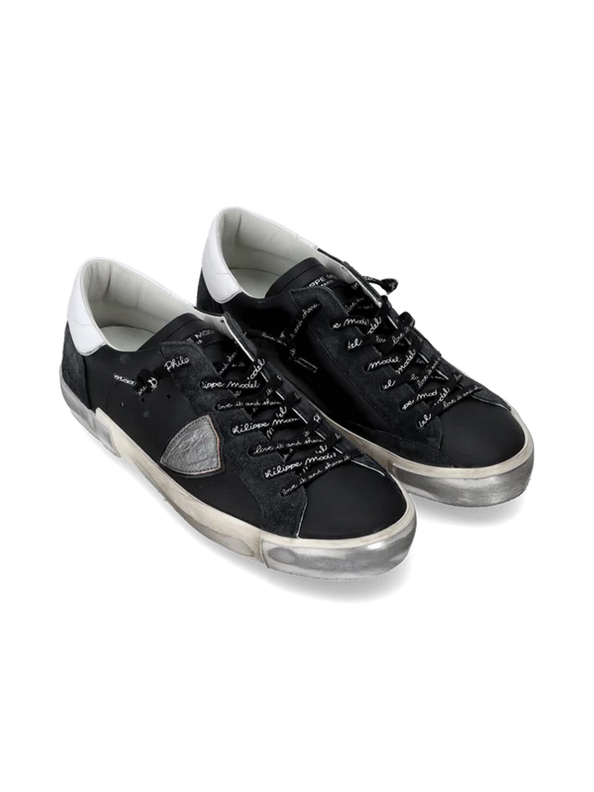 PHILIPPE MODEL Sneaker Uomo Prsx Low Man PRLU MA01 Bianco gioboutiqueweb