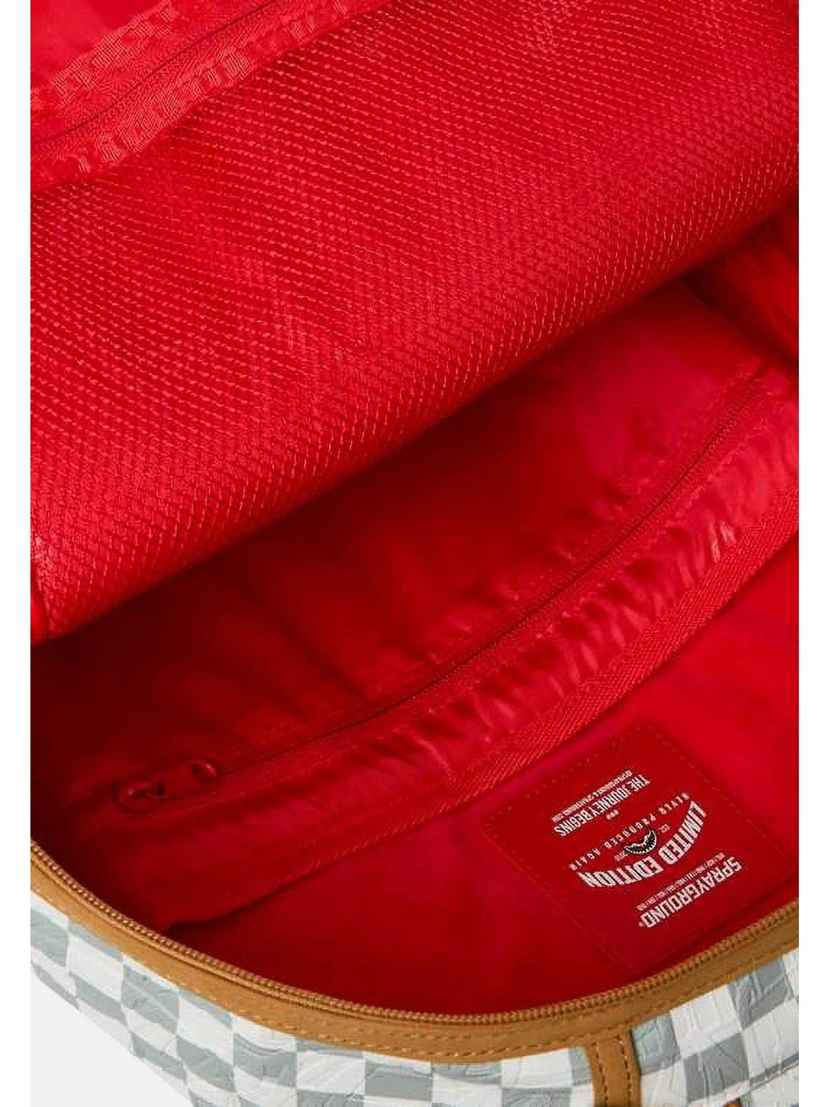SPRAYGROUND Zaino Unisex adulto RED REDEMPTION DLXSV BACKPACK 910B8848NSZ BIANCO