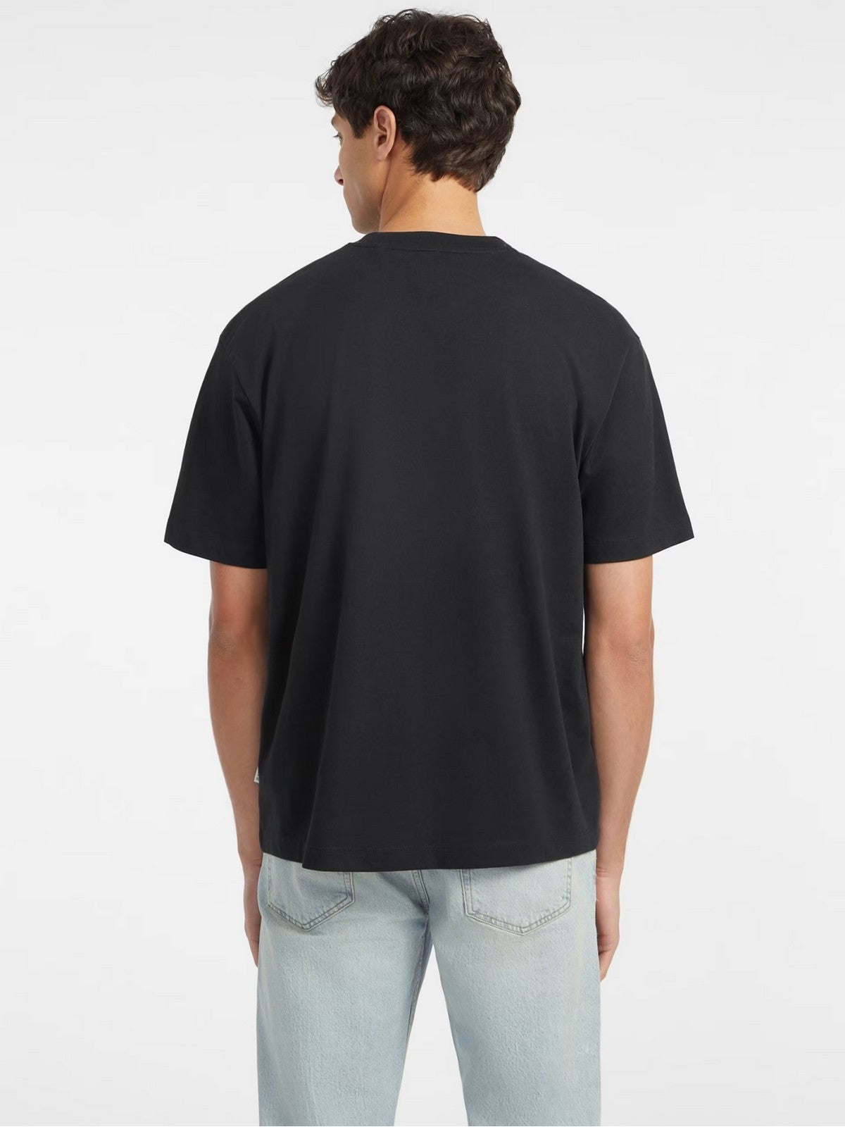 GUESS T-shirt Uomo GJ SS CN OS LOGO EMB TEE M4YI44 K8FQ4 JBLK Jet Black A996