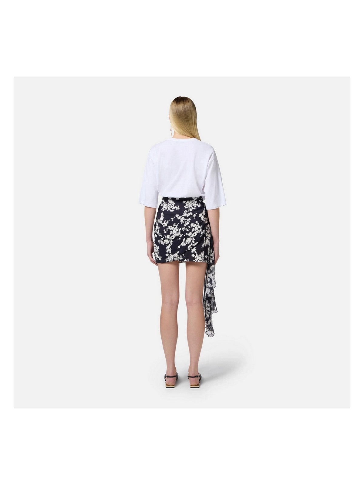 ELISABETTA FRANCHI T-shirt Donna  MA03551E2-270 Bianco gioboutiqueweb