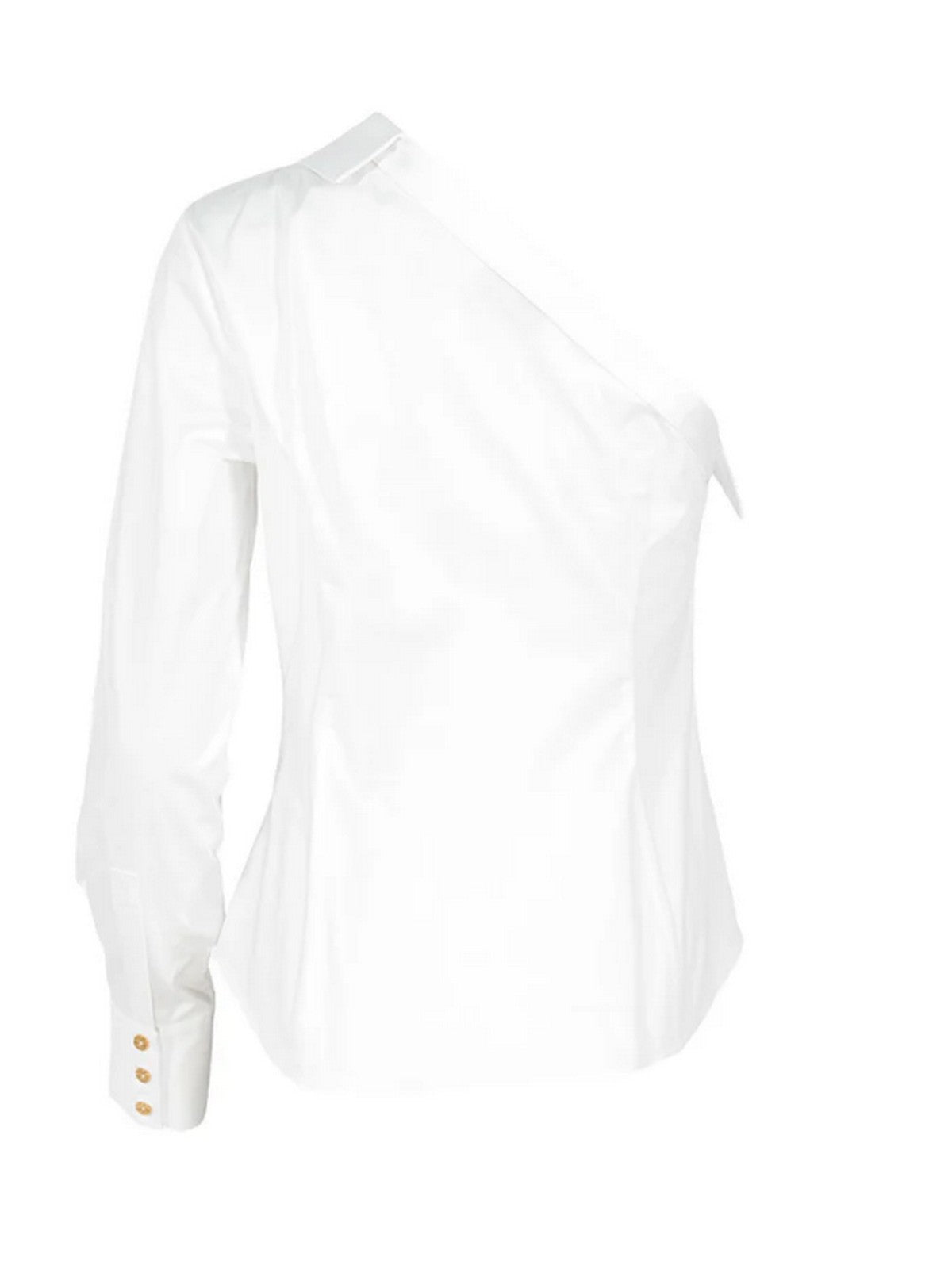 ELISABETTA FRANCHI Camicia Donna  CA13361E2 221 BIANCO/NERO gioboutiqueweb