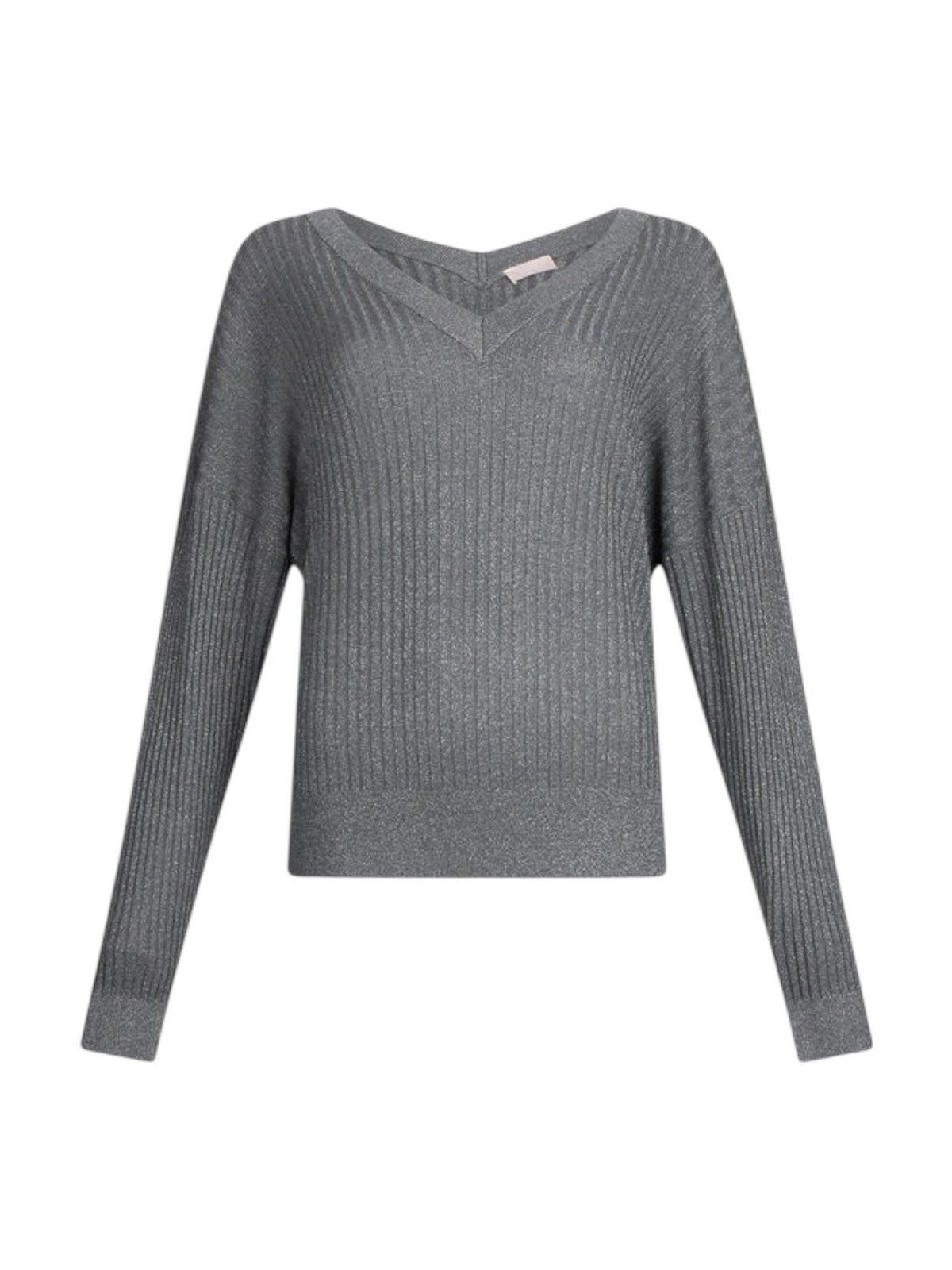 LIU JO WHITE Maglione Donna  MF5390MS46J 04020 Antracite met.