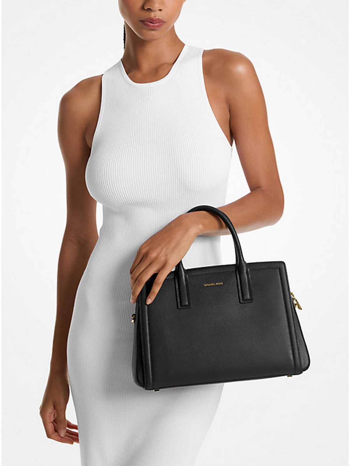 MICHAEL KORS Borsa Donna Laila 30R5G9IS6L 001 BLACK gioboutiqueweb