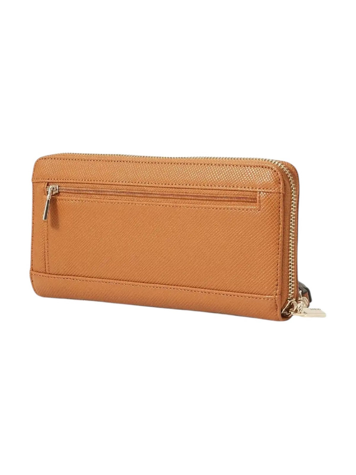 GUESS Portafoglio Donna LAUREL II SLG LARGE ZIP AROUND SWZG74 59146 LGC LIGHT COGNAC