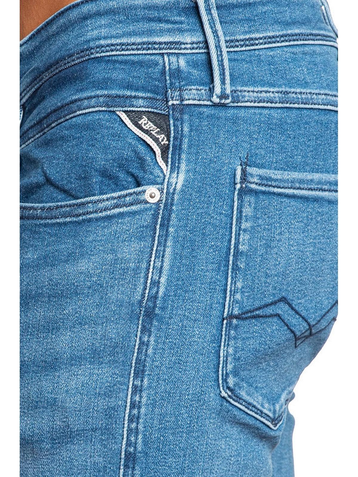 REPLAY Jeans Uomo ANBASS M914000261C39 009 MEDIUM BLUE