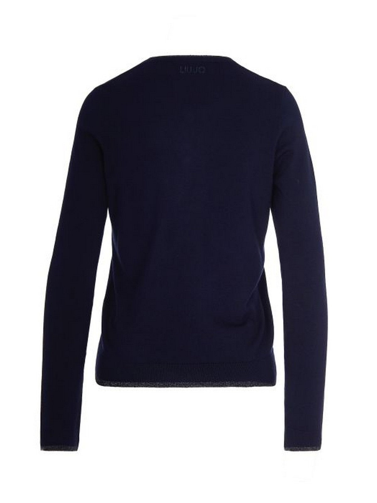 LIU JO WHITE Cardigan Donna  MF5225MS49I 93932 Navel blue gioboutiqueweb