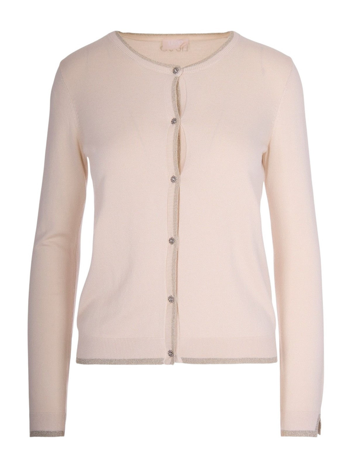 LIU JO WHITE Cardigan Donna  MF5225MS49I 10701 BIANCO LANA