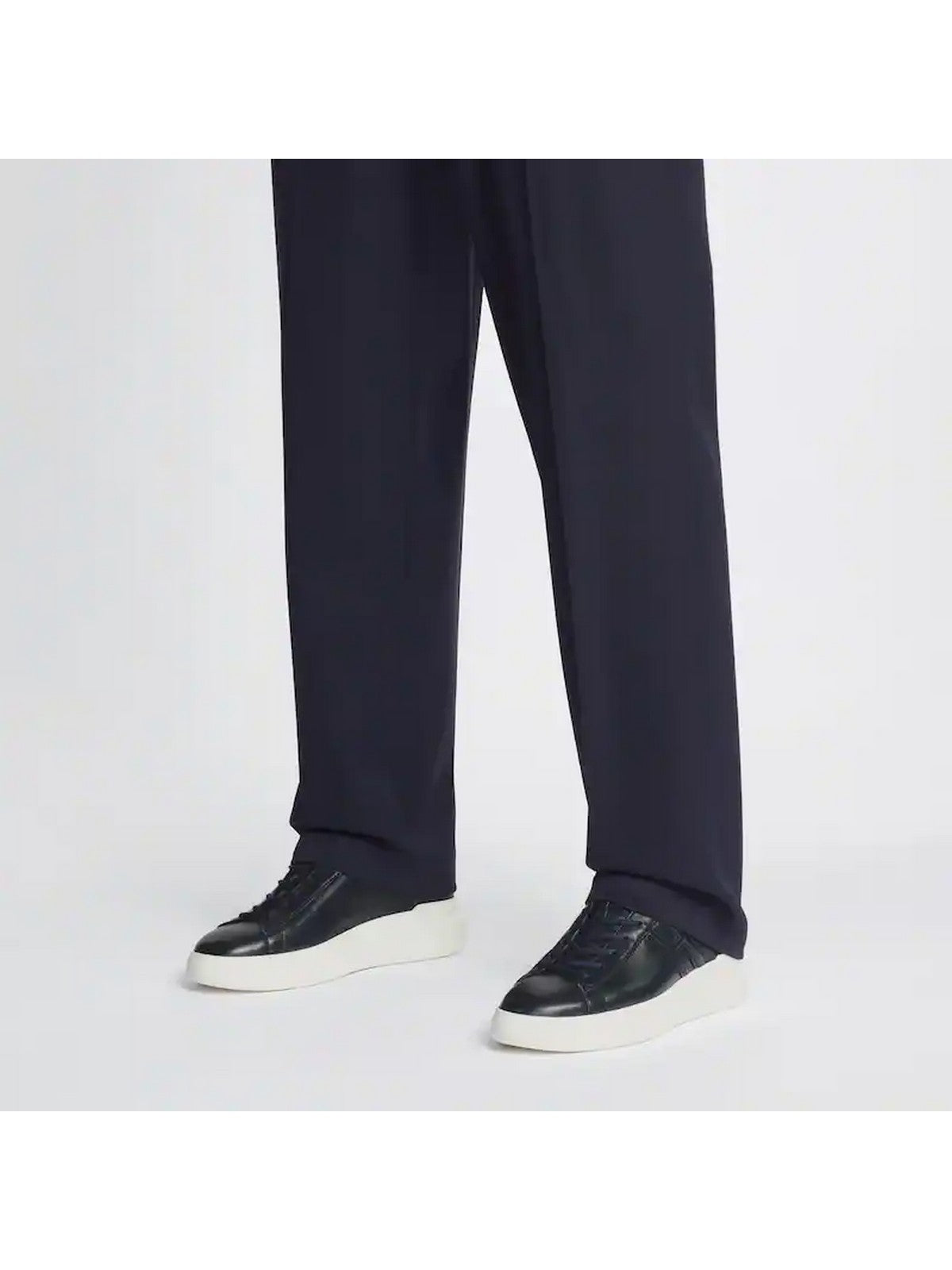 HOGAN Sneaker Uomo H580 ALLACCIATO H PROFILO HXM5800DV42LE9U805 NOTTE gioboutiqueweb