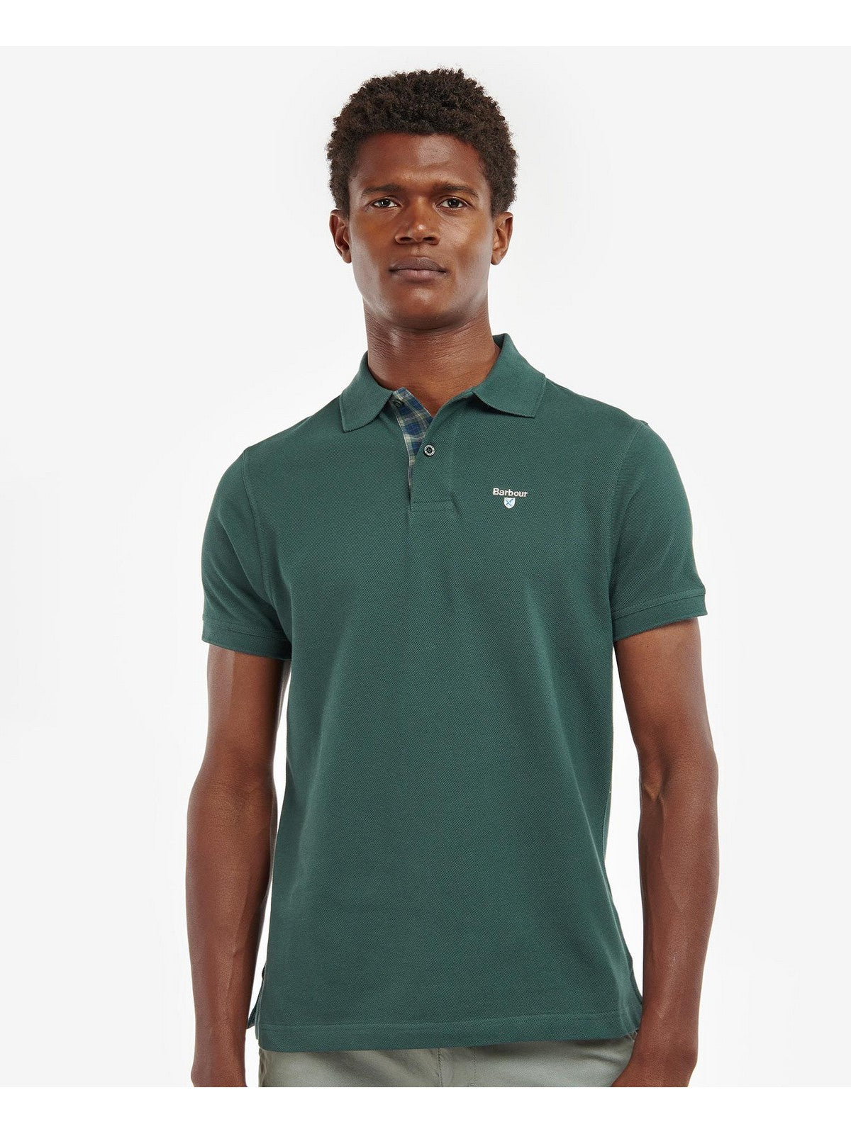 BARBOUR Polo Uomo  MML0012 GN89 Verde gioboutiqueweb