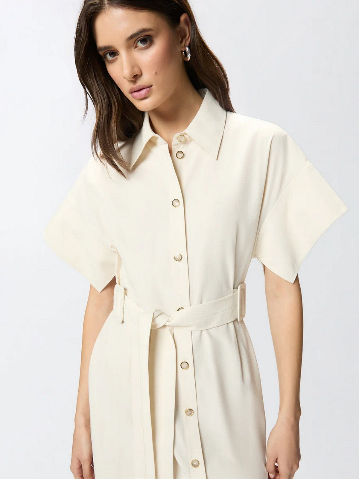 PINKO Abito Donna ALESHA ABITO COTONE FLUIDO 106309-A2ER C03 BEIGE G. MAROSO gioboutiqueweb
