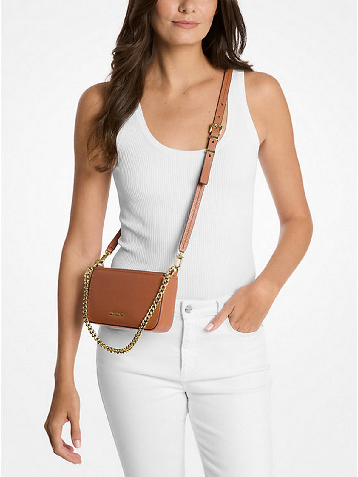 MICHAEL KORS Borsa Donna BRYANT 32S5GYTU1L 230 LUGGAGE