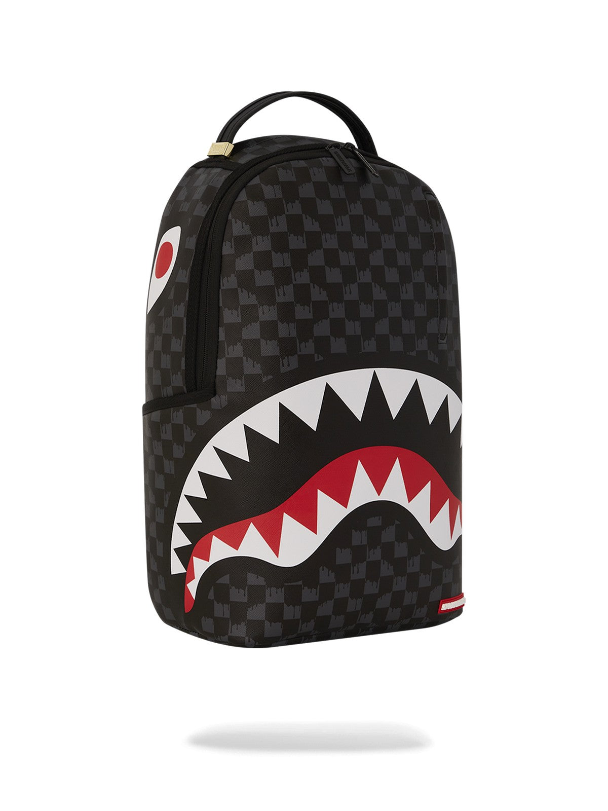 SPRAYGROUND Zaino Uomo DRIP CHECK SHARK 910B6020NSZ Nero gioboutiqueweb