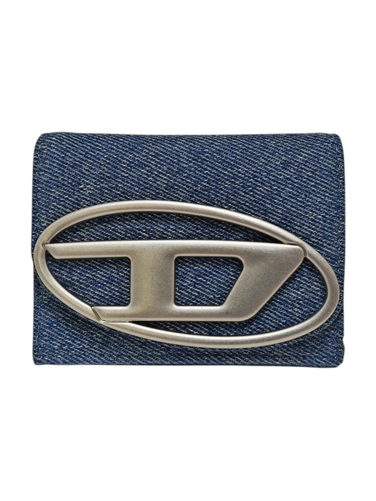 Portfel damski DIESEL 1DR 1DR TRI FOLD COIN XS II WALLET X09887 P1730 H8457 420 - ŚREDNI NIEBIESKI