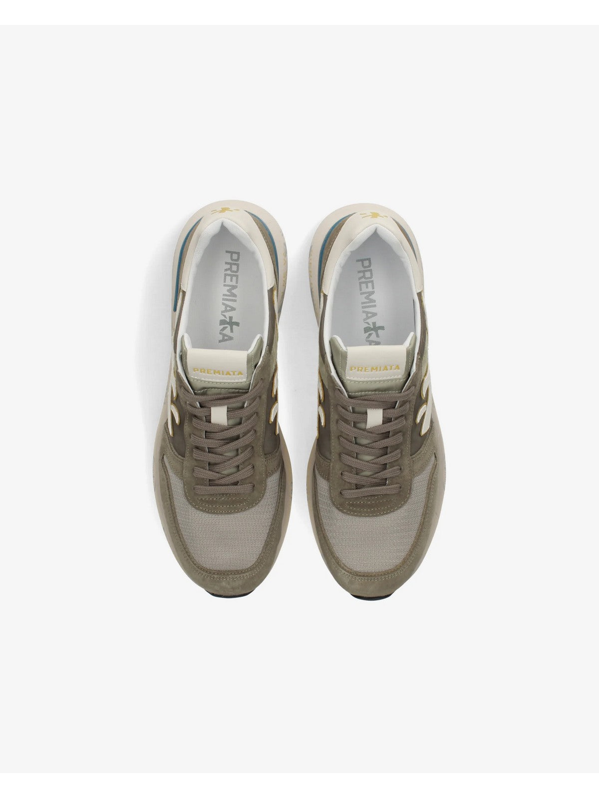 PREMIATA Sneaker Uomo  MICK VAR 8086 MILITARY GREEN gioboutiqueweb