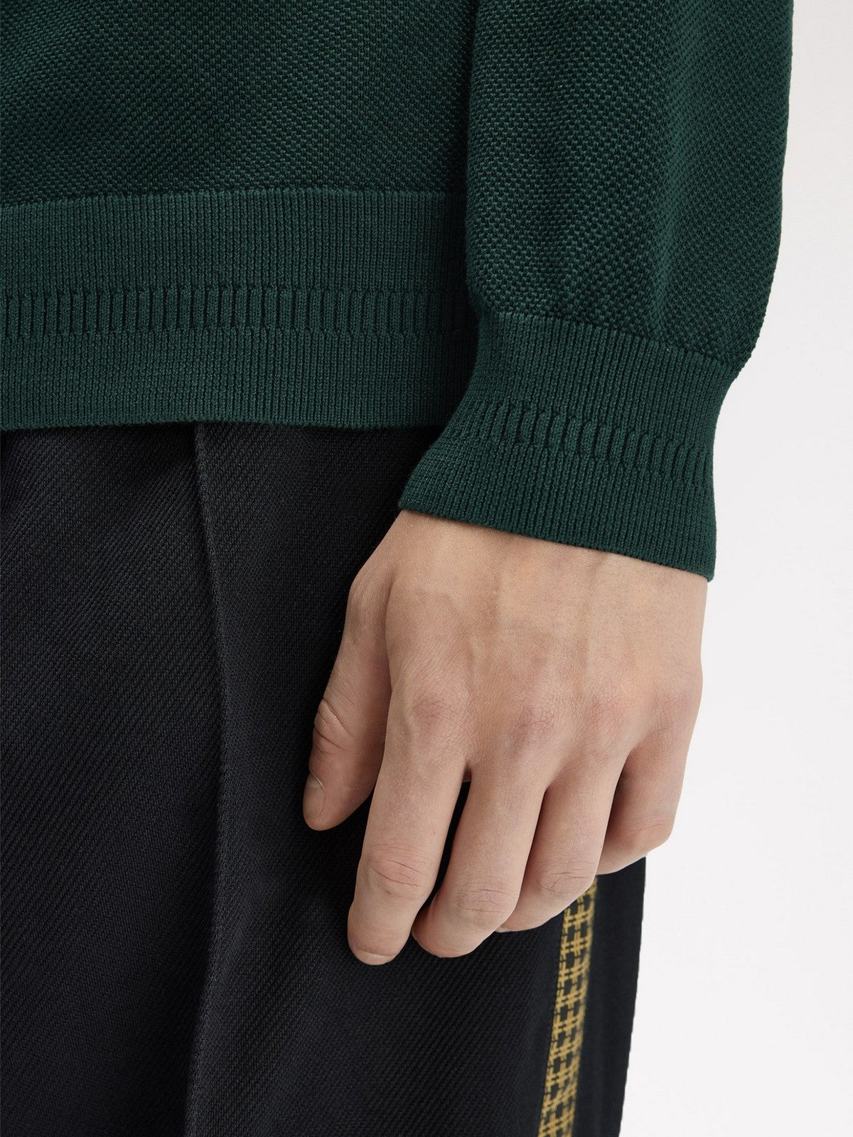 FRED PERRY Maglia Uomo FP PIQUE STITCH JUMPER FP-K1309 30A GRASSROOTS gioboutiqueweb