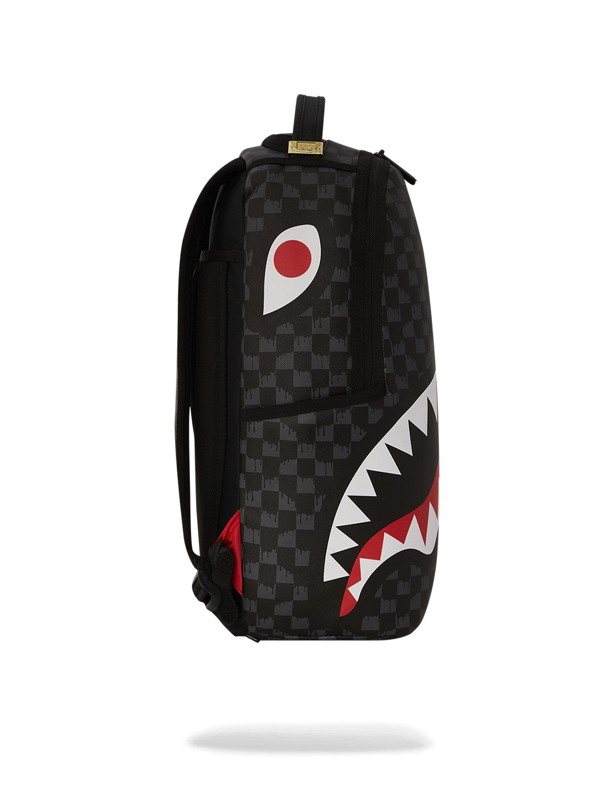 SPRAYGROUND Zaino Uomo DRIP CHECK SHARK 910B6020NSZ Nero gioboutiqueweb