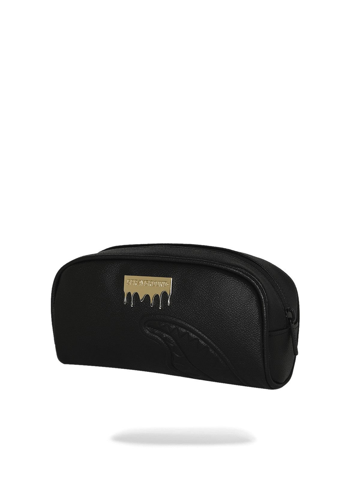SPRAYGROUND Pochette Unisex adulto SILVER SIDE DRIP BLACK CHECK PENCIL POUCH 910B9047NSZ Nero gioboutiqueweb