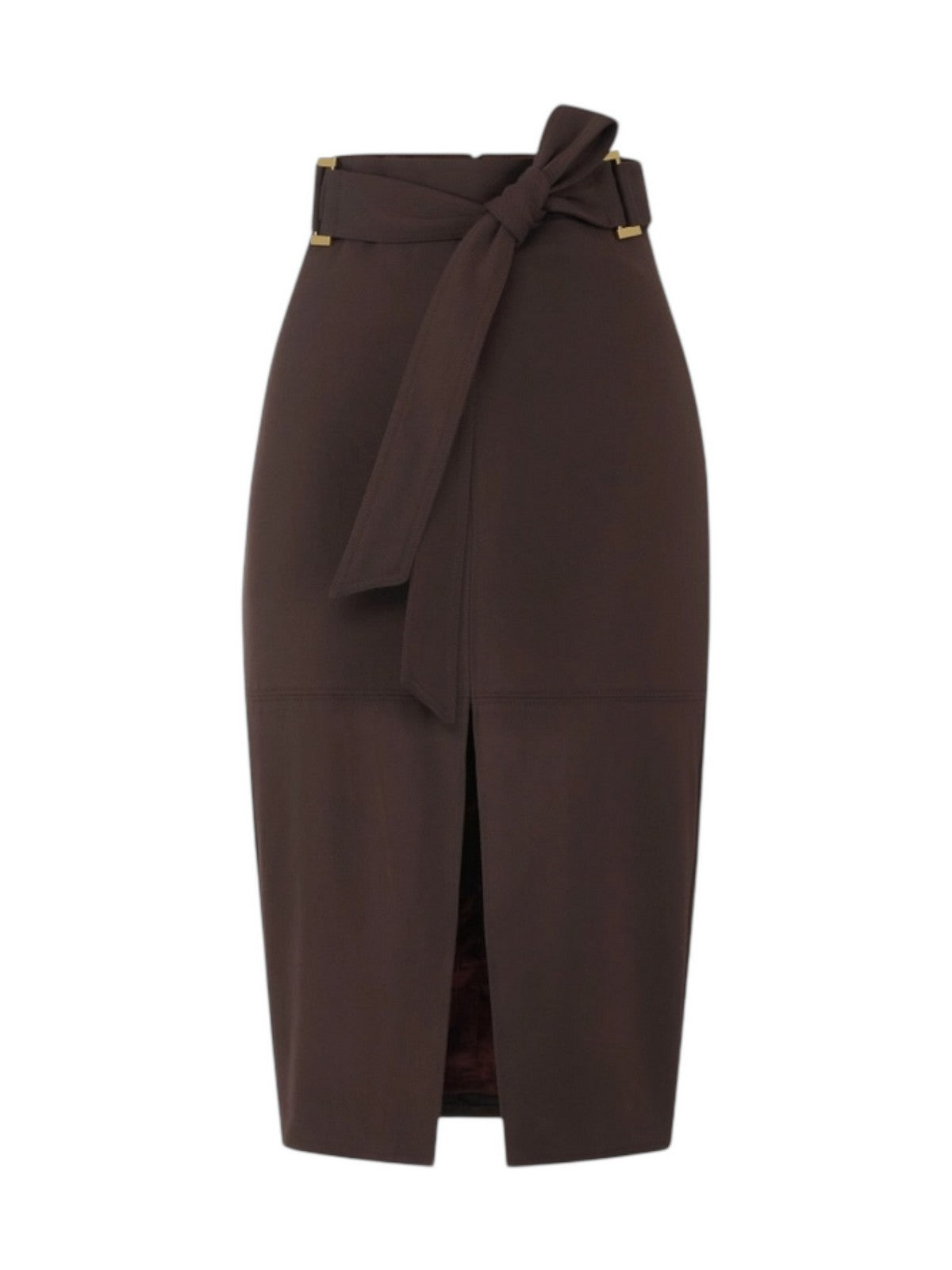 ELISABETTA FRANCHI Gonna Donna  GO17361E2 644 CACAO gioboutiqueweb