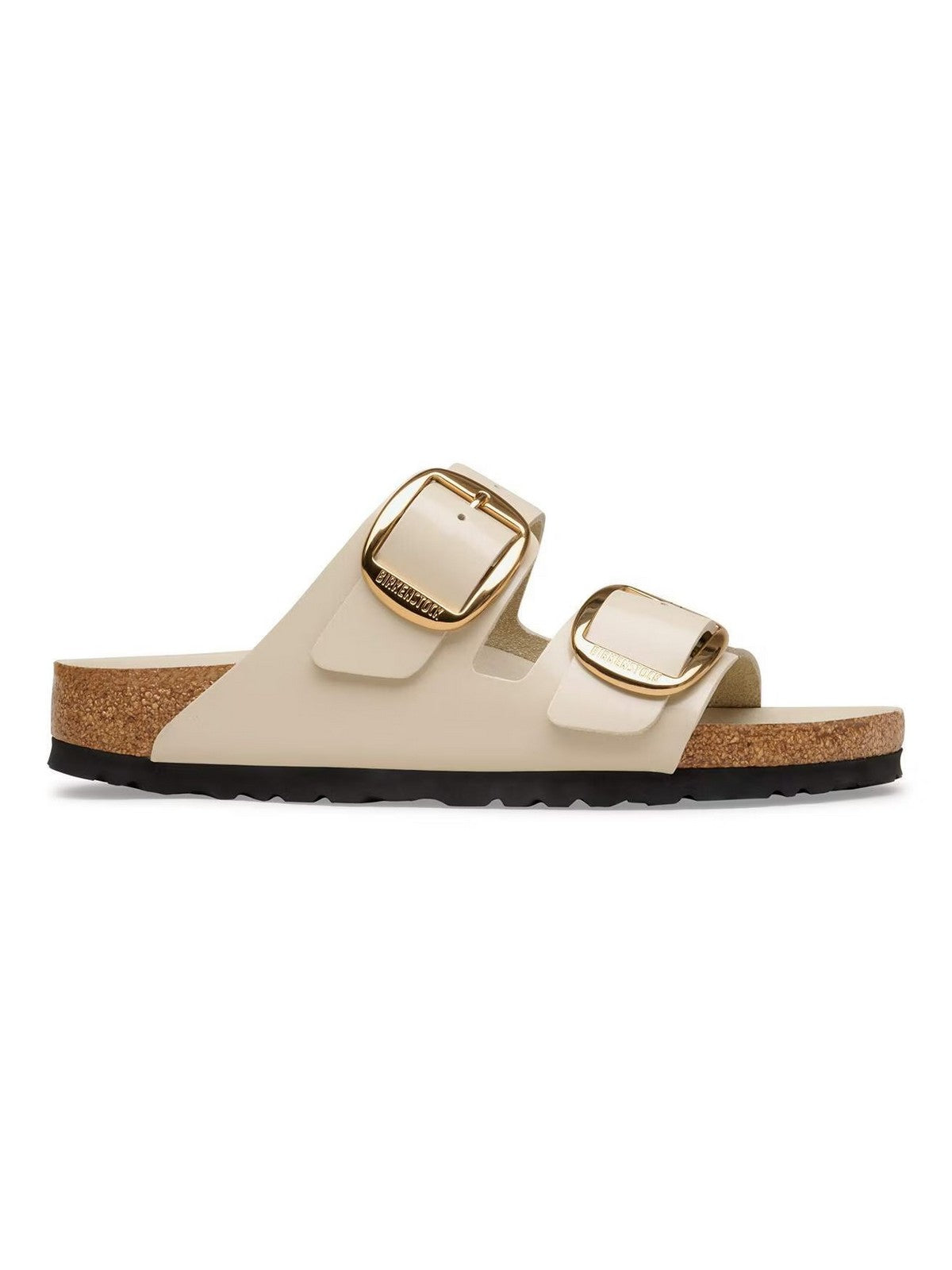 BIRKENSTOCK Sandalo Donna Arizona Big Buckle HEX shine oyster, Natural Lea 1031873 SHINE OYSTER
