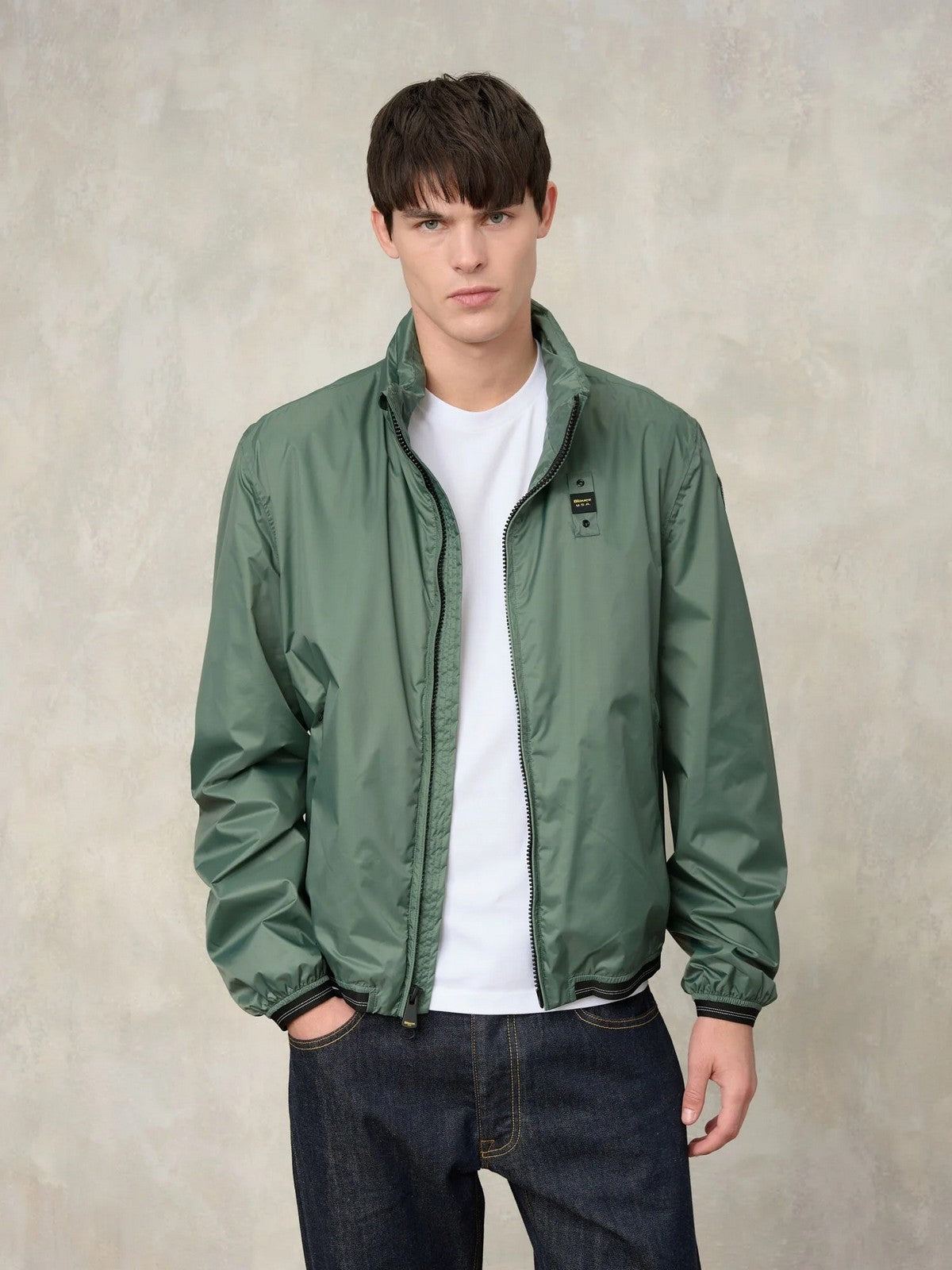 BLAUER Giubbino Uomo DIMOCK 26SBLUC11027 007462 60F GREEN 60F