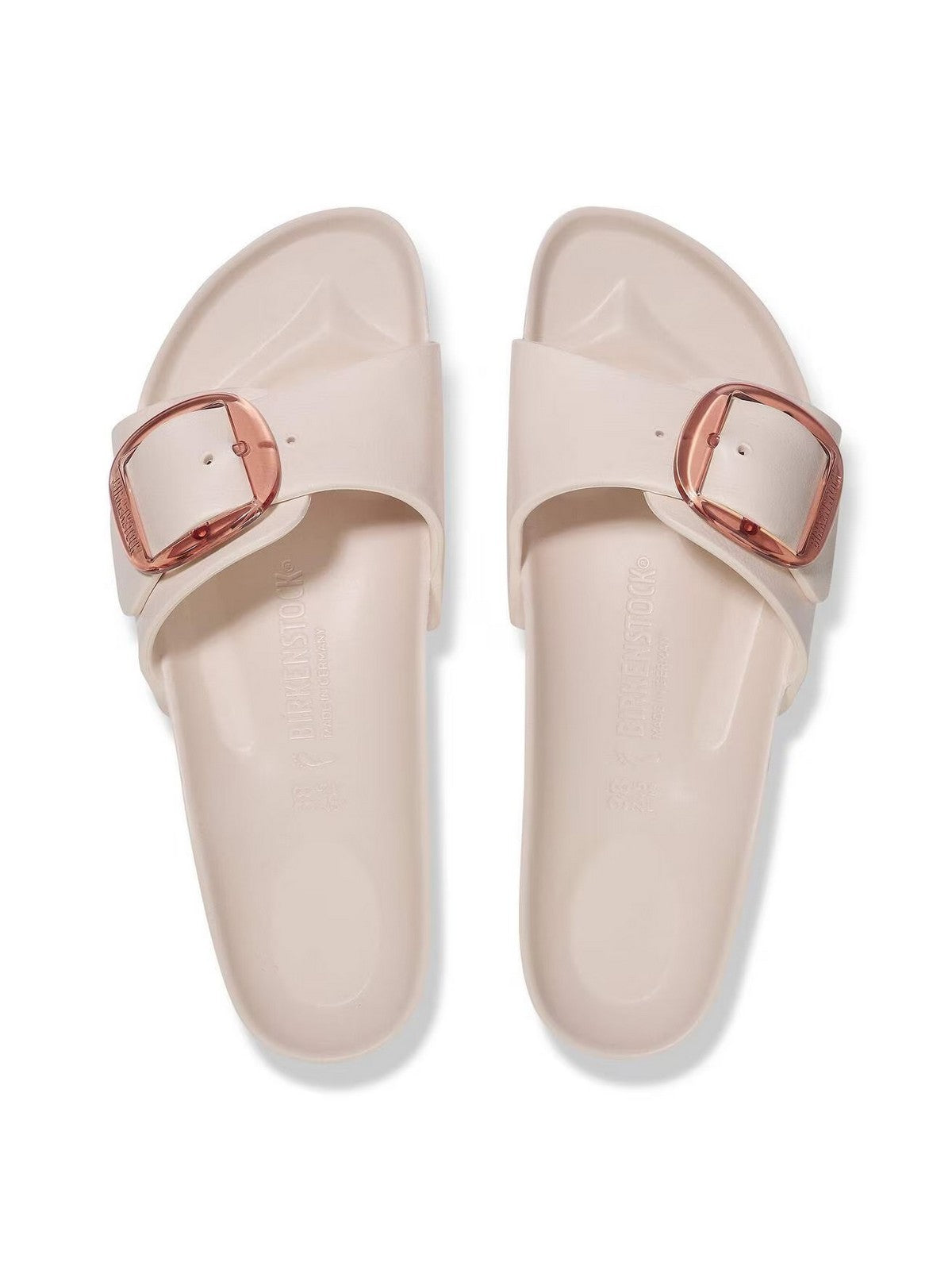 BIRKENSTOCK Sandalo Unisex adulto Madrid Big Buckle EVA light rose, EVA 1029632 LIGHT ROSE gioboutiqueweb