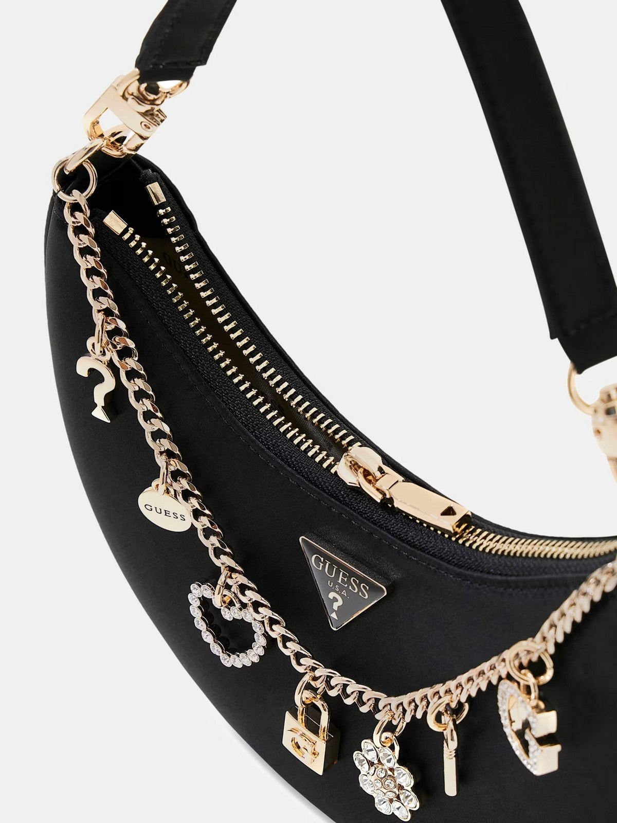 GUESS Borsa Donna TASMIN MINI SHOULDER BAG HWES99 31720 BLA BLACK