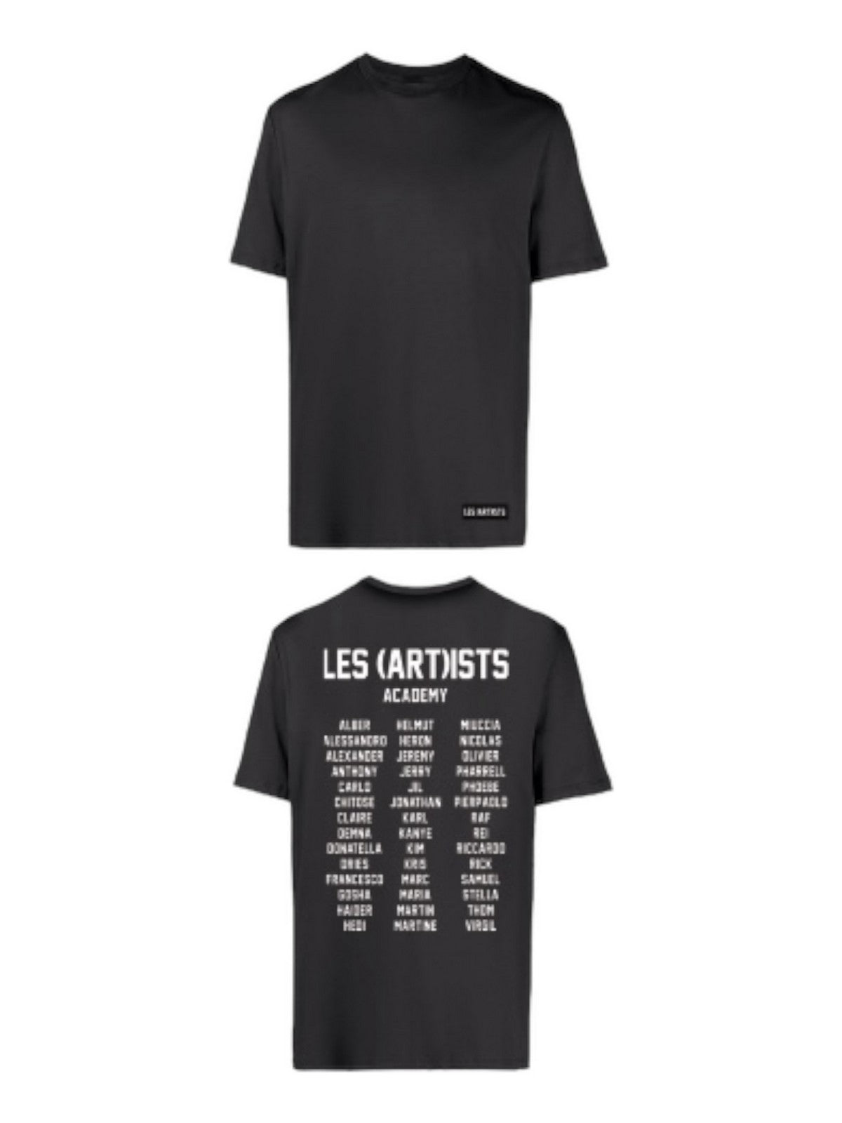 LES ARTISTS T-Shirt e Polo Uomo  24SSLATS568 Nero gioboutiqueweb