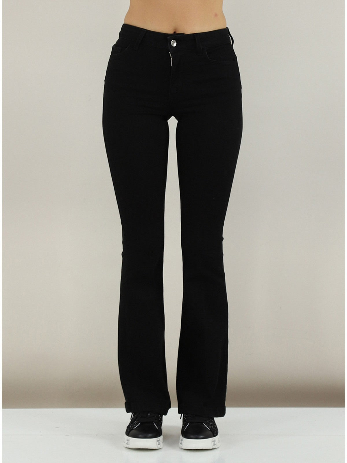 LIU JO BLUE DENIM Jeans Donna  UF5058DS015 8L000 Den.Black long norma gioboutiqueweb