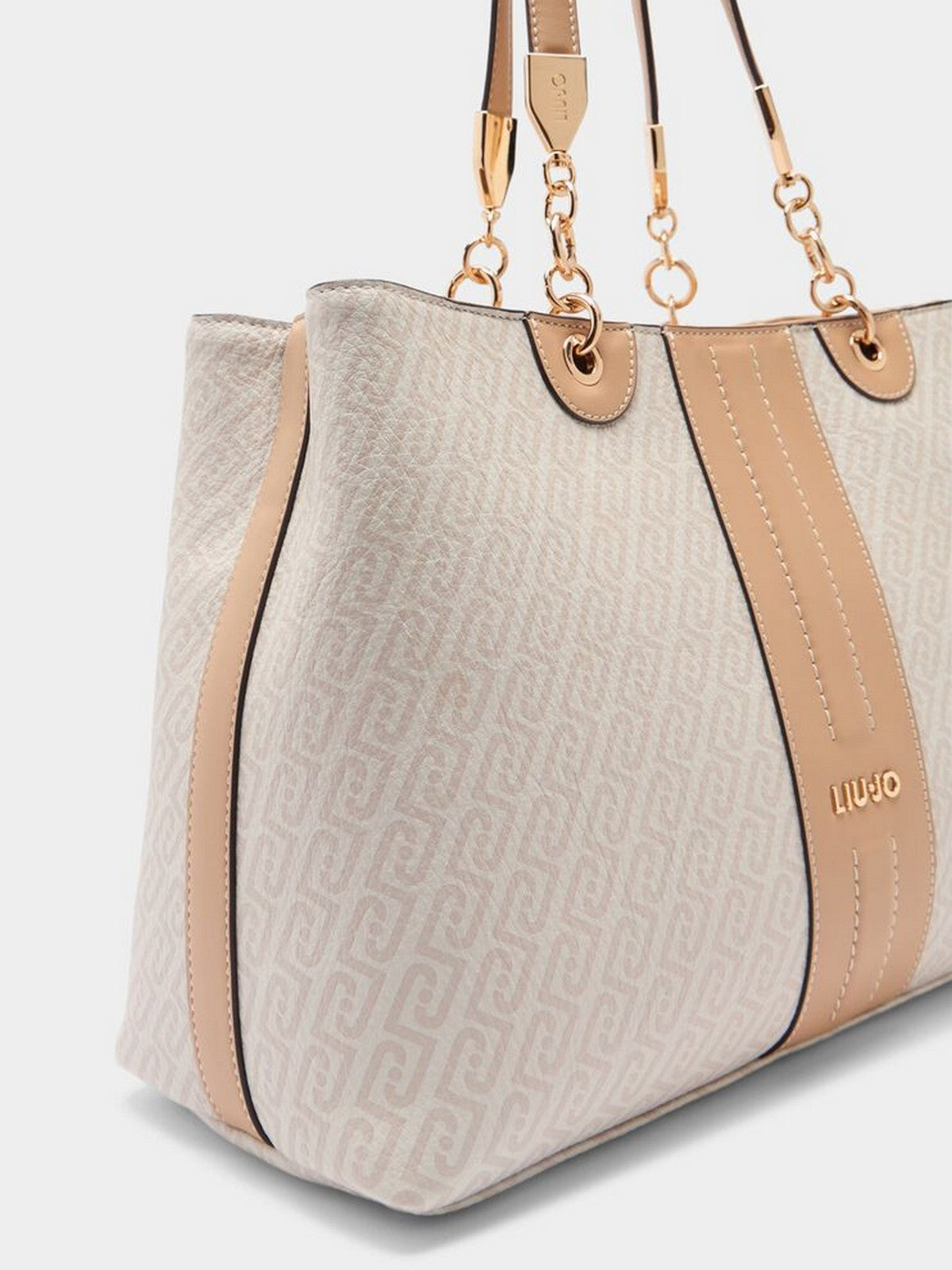 LIU JO ACCESSORIES Borsa Donna  AA6104E1118 C3920 Naturale/dk.cipria
